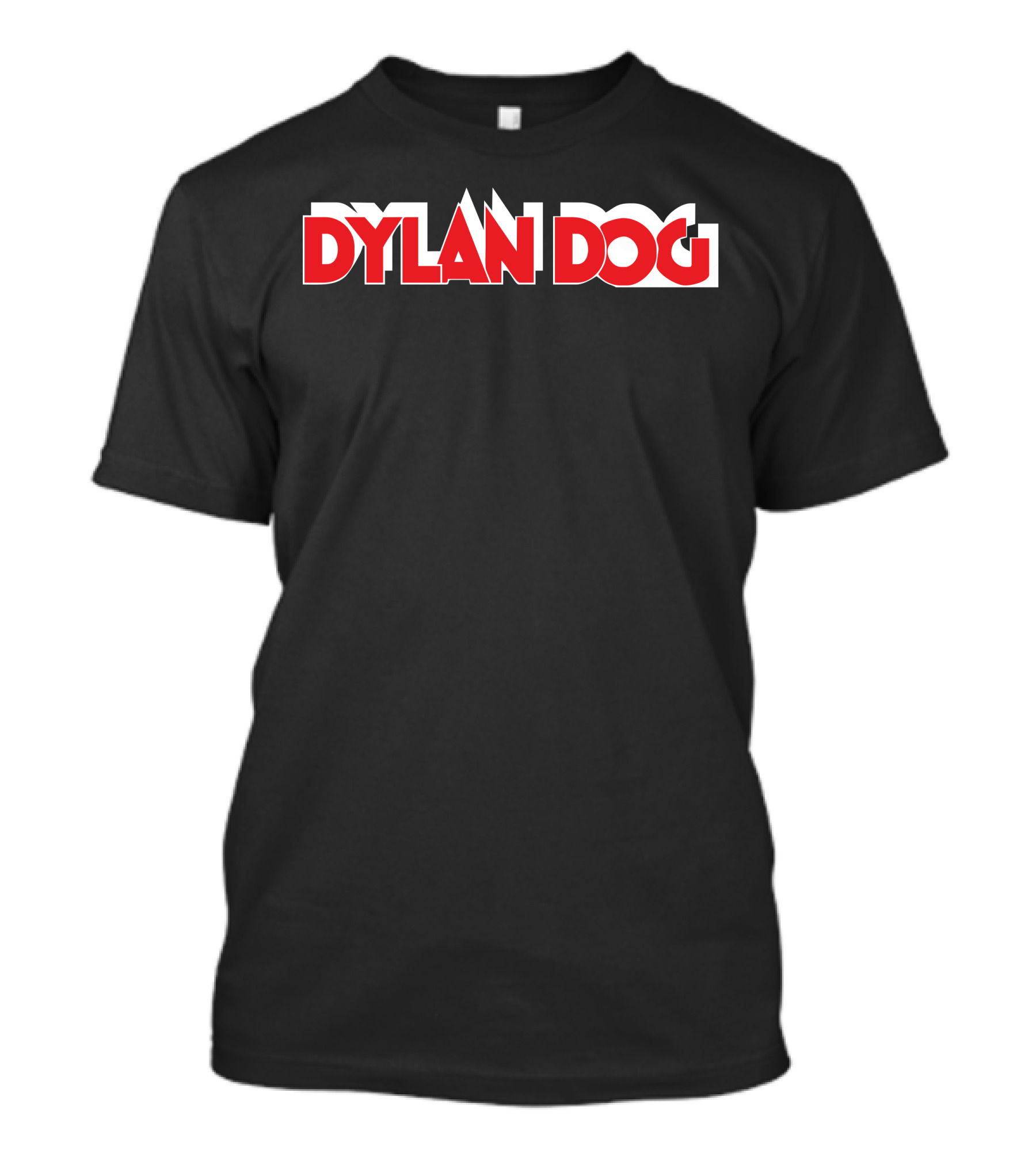 Dylan Dog Classic White Red Logo T-Shirt