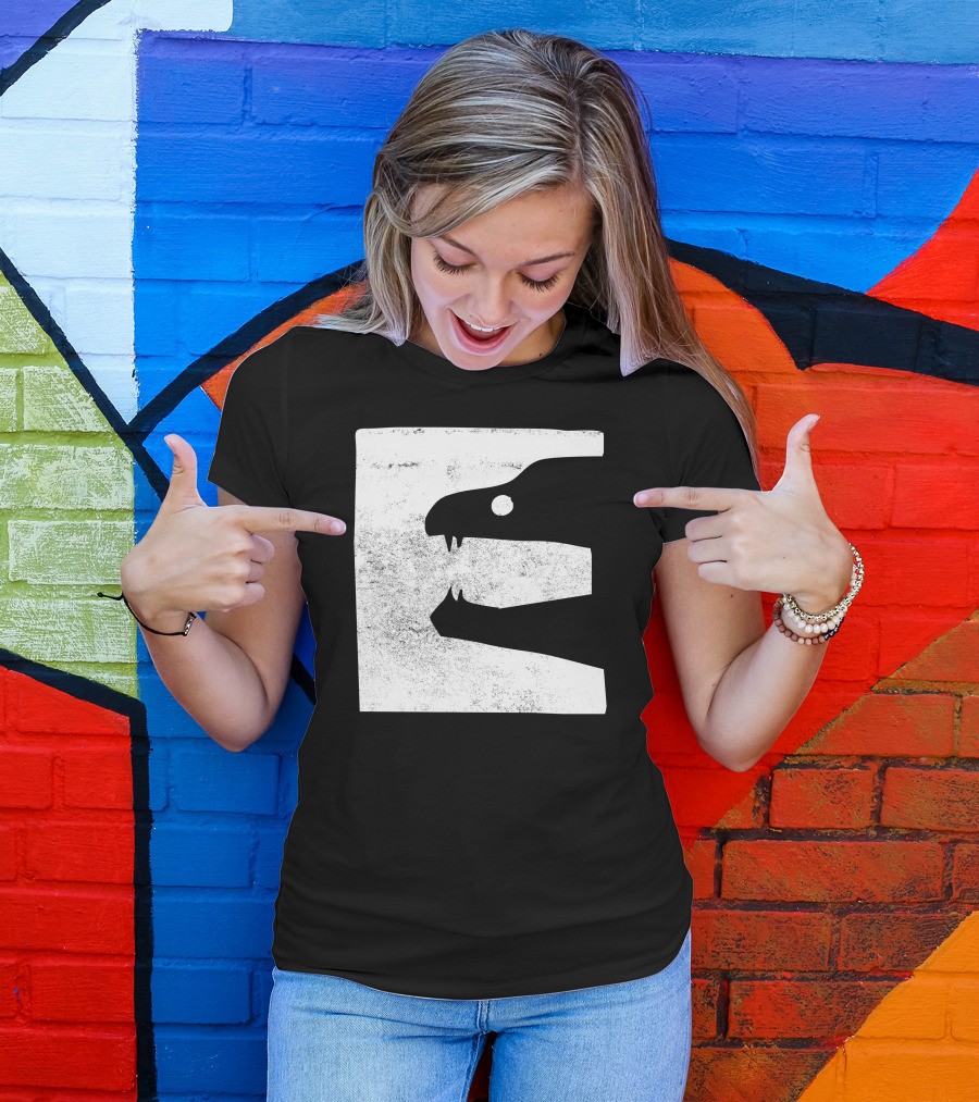 Eels Square Silhouette Bold Contrast Layered T-Shirt