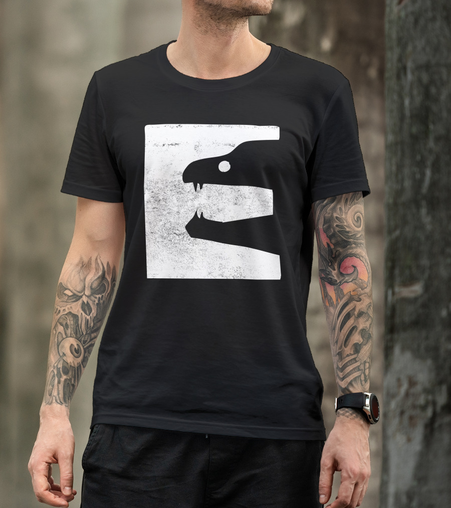 Eels Square Silhouette Bold Contrast Layered T-Shirt