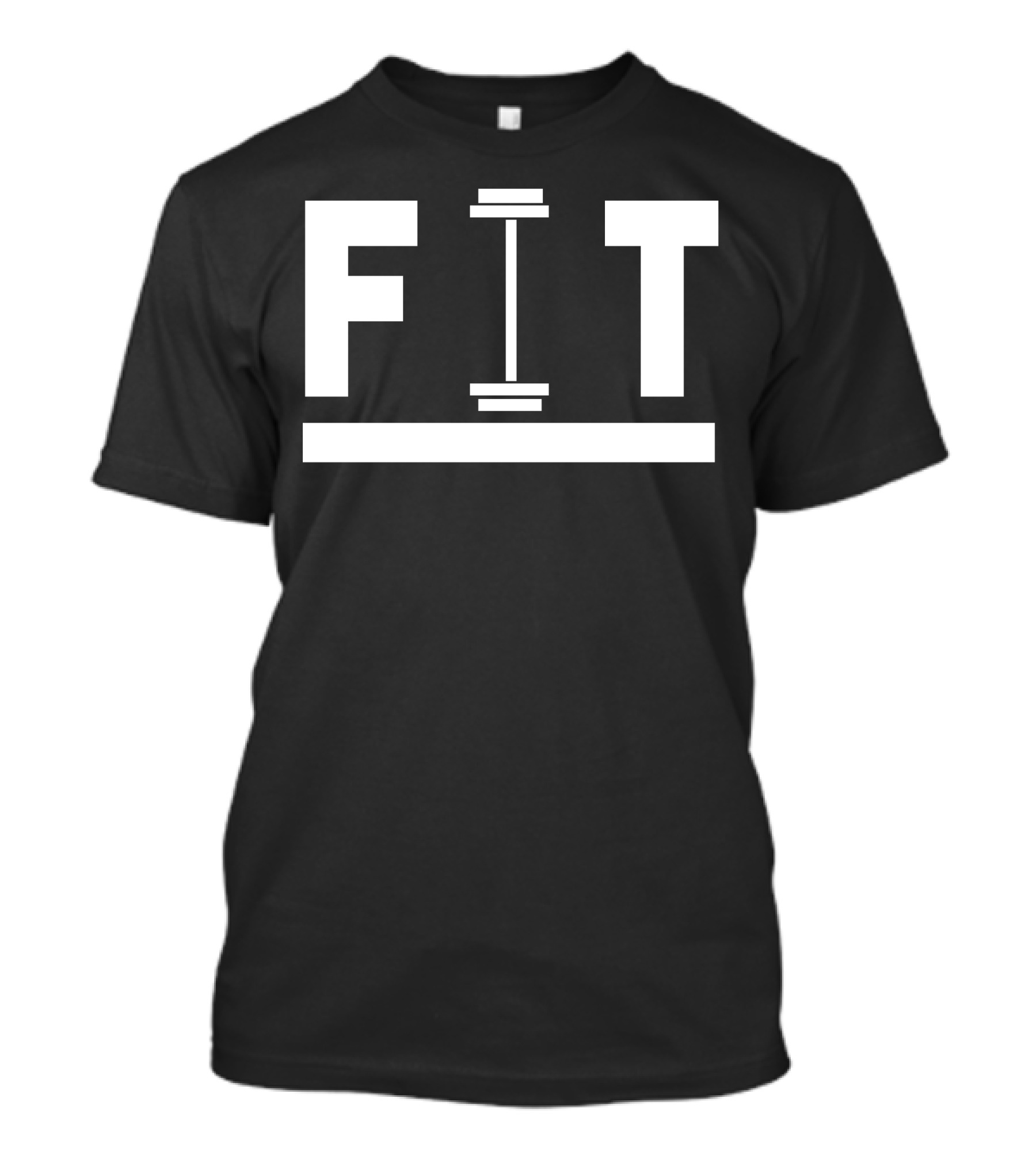 FIT Barbell Weightlifting T-Shirt