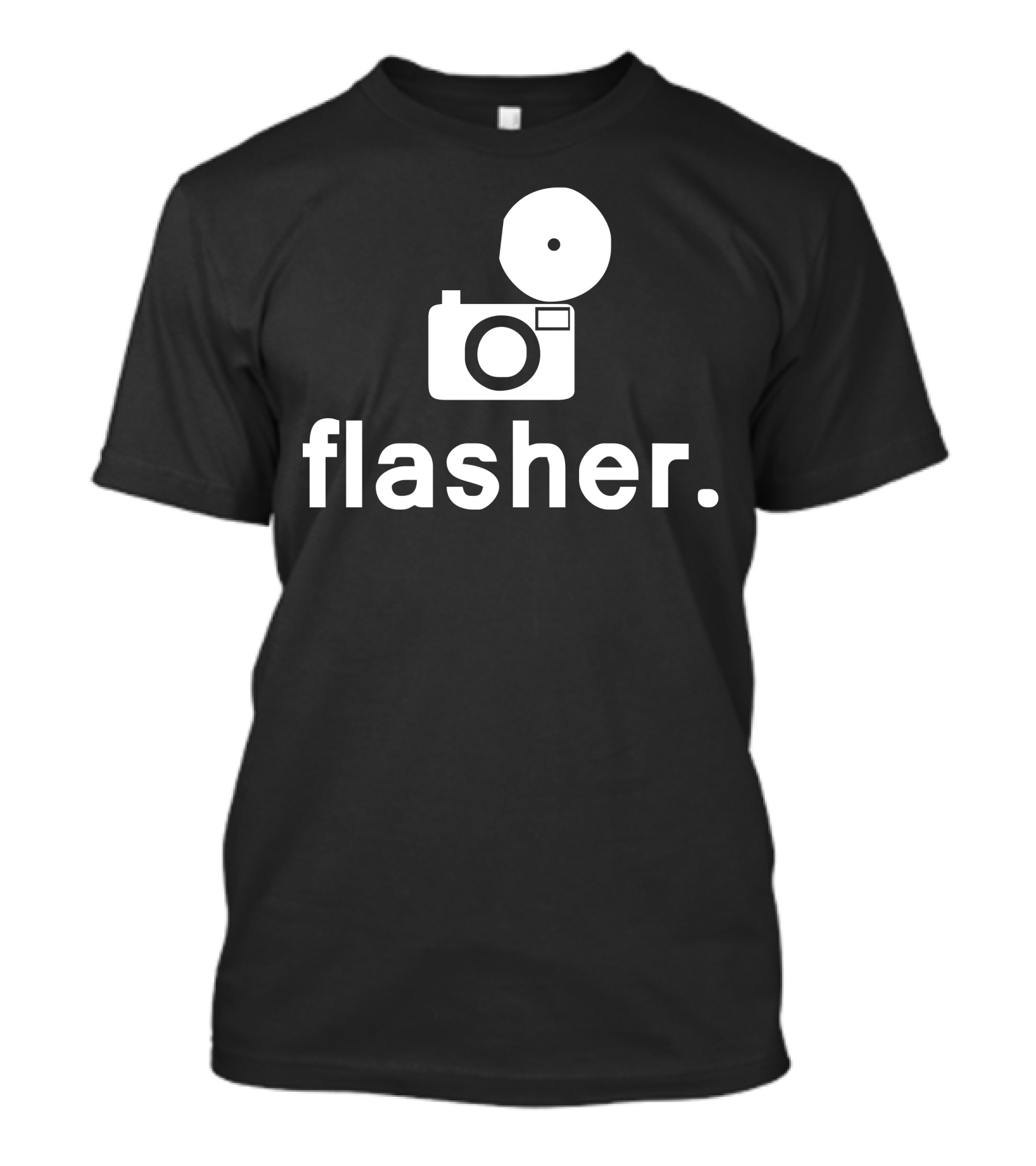 Flasher Camera Icon With Flash T-Shirt