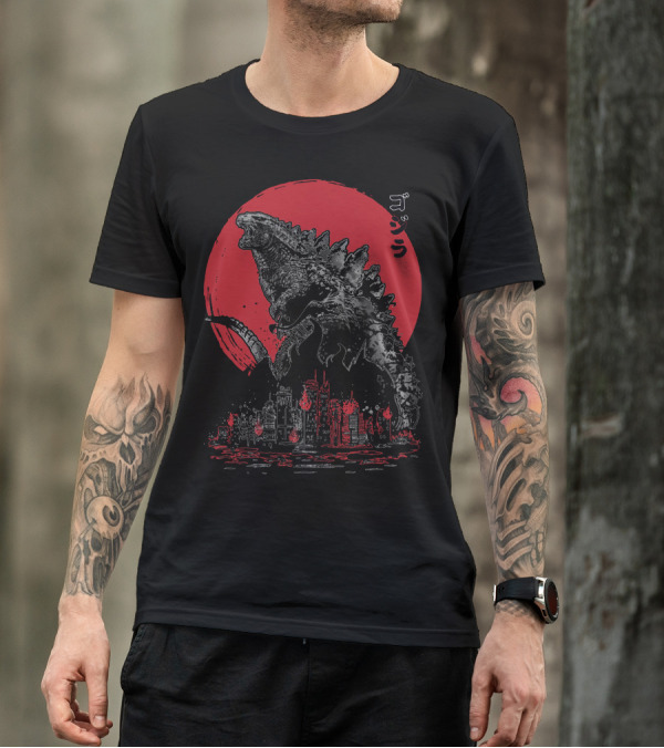 Gojira Red Sun City Attack T-Shirt
