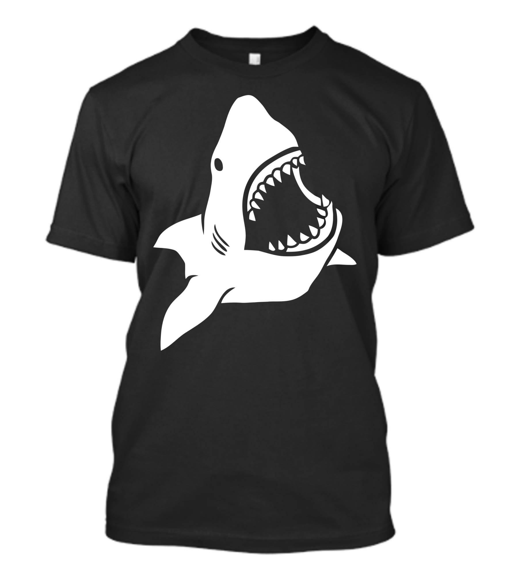 Great White Shark Mouth Open Iconic Pose T-Shirt
