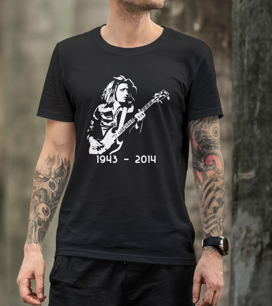 Jack Bruce 1943-2014 Cream Bassist T-Shirt