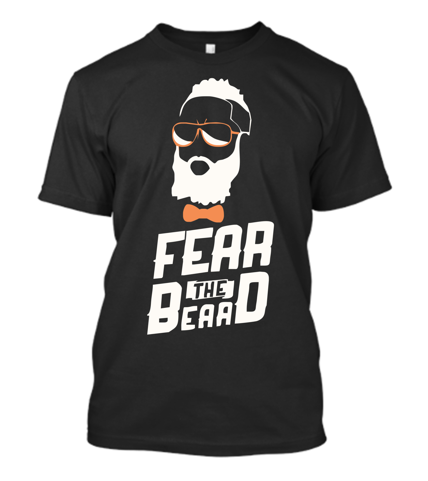 Fear The Beard James Harden Sunglasses And Bow Tie T-Shirt