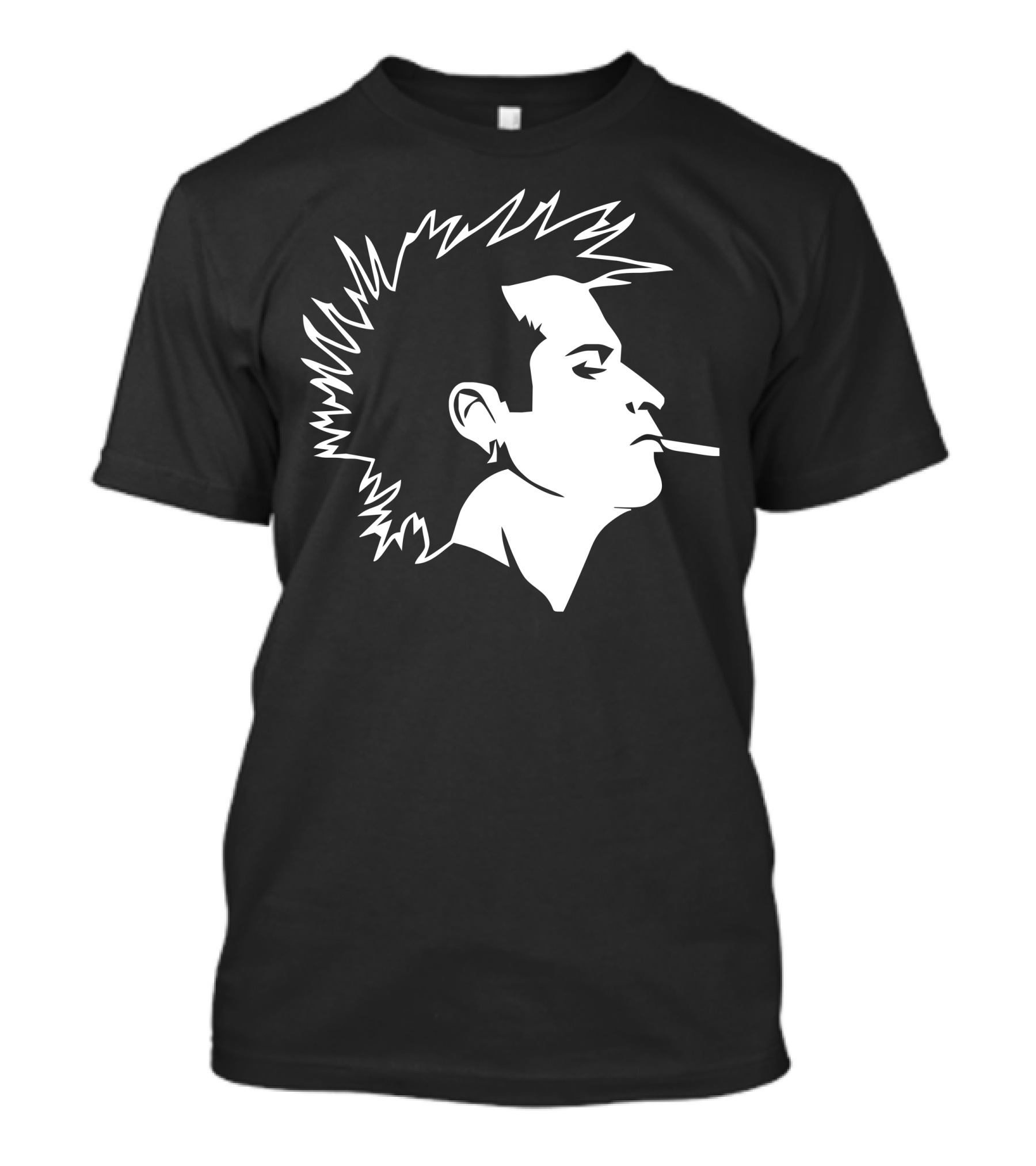 Punk Rock Johnny Smoking T-Shirt