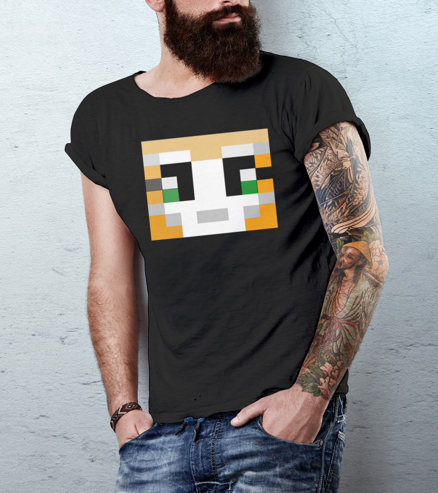 Kids Stampylongnose Pixel Art Face Minecraft Fandom T-Shirt