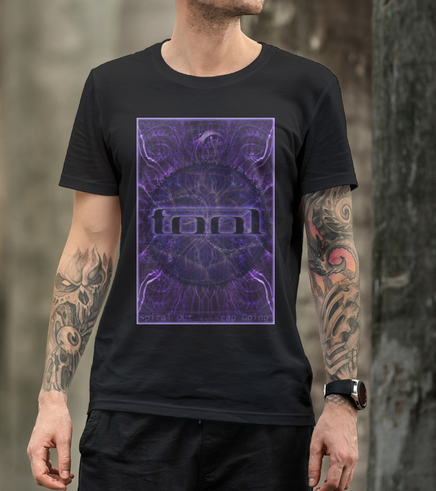 Tool Lateralus Spiral Out Keep Going T-Shirt