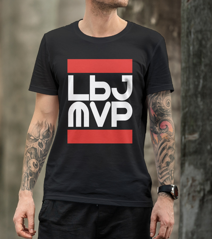LBJ MVP LeBron James Basketball T-Shirt