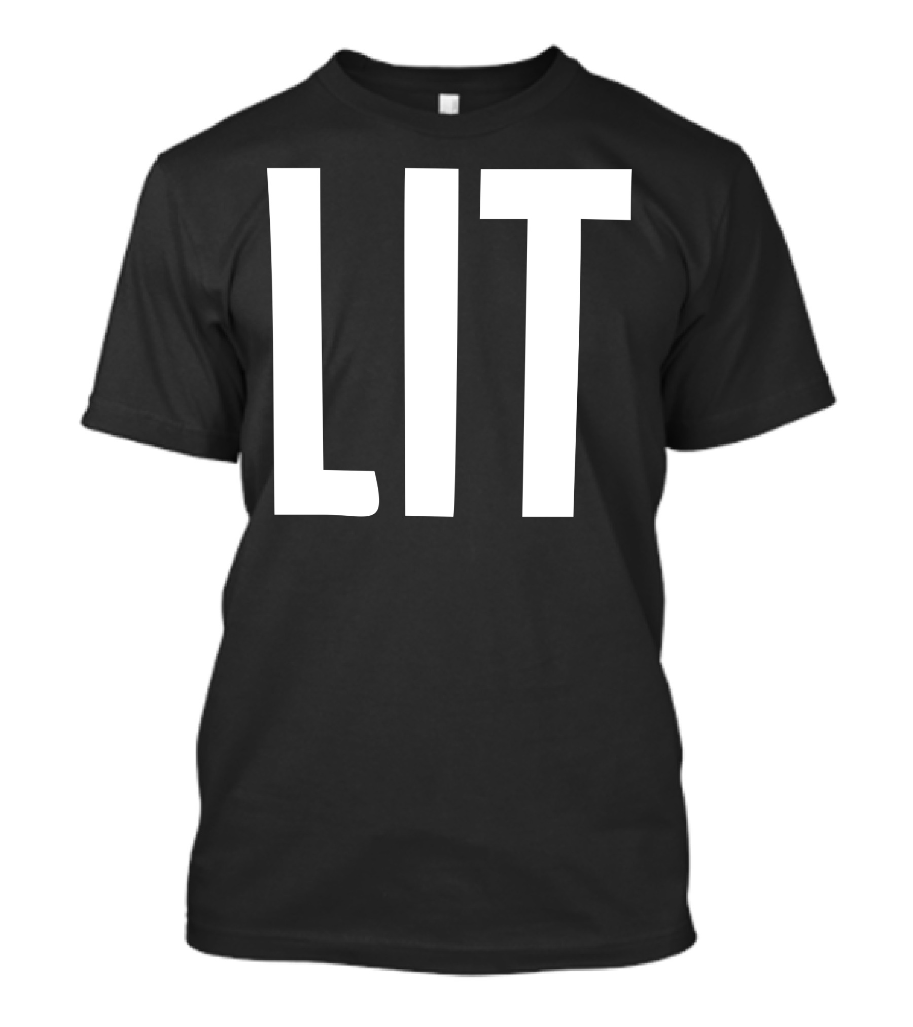 LIT Bold Typography T-Shirt