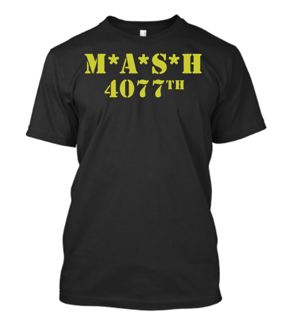 M*A*S*H 4077th Korean War TV Series Iconic Military T-Shirt