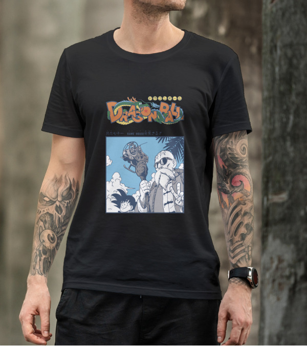 Dragon Ball Muten Roshi Kame House Adventure T-Shirt