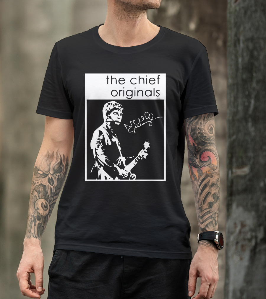 The Chief Originals Noel Gallagher Signature T-Shirt