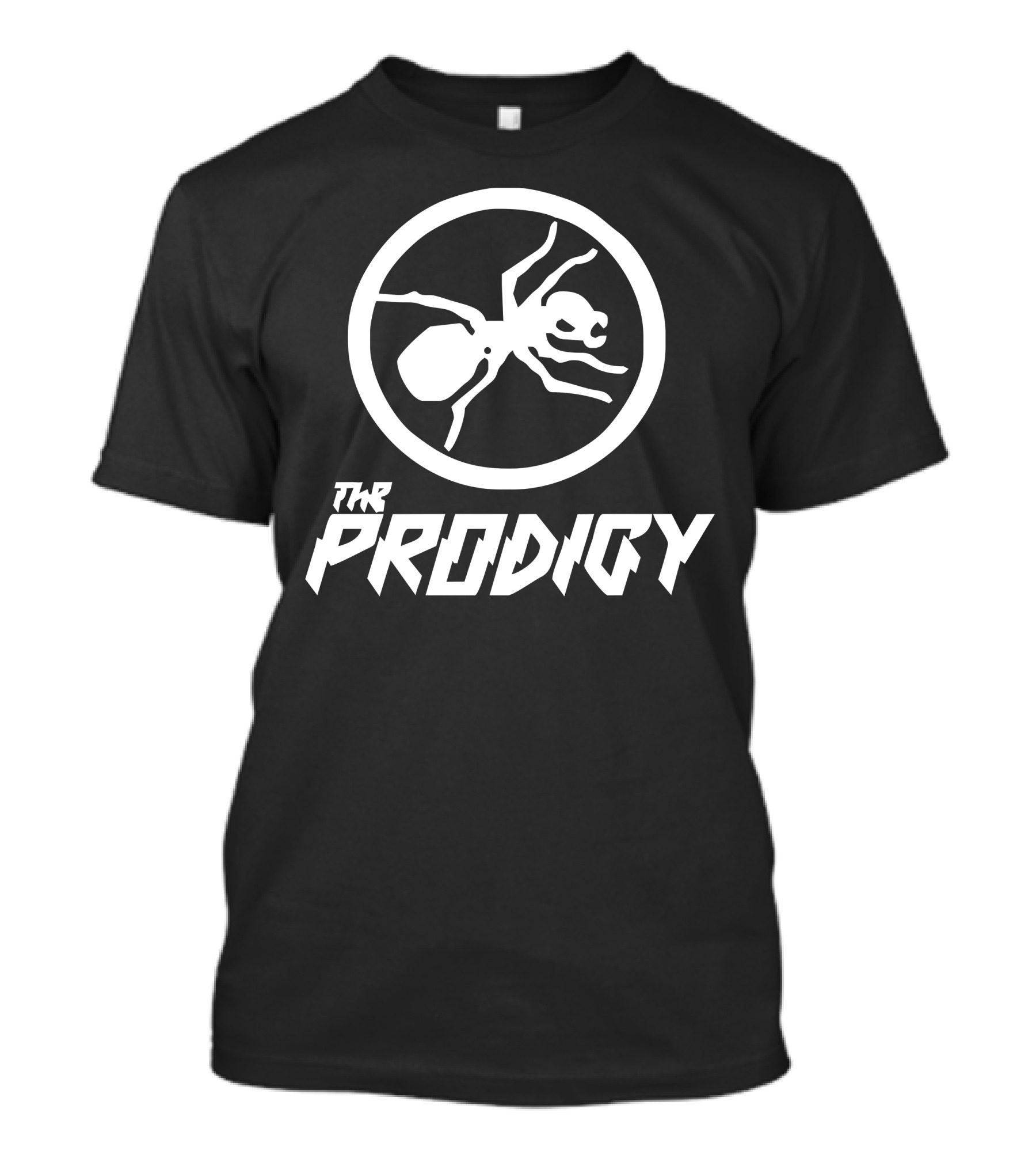 The Prodigy Ant Icon With Band Name T-Shirt