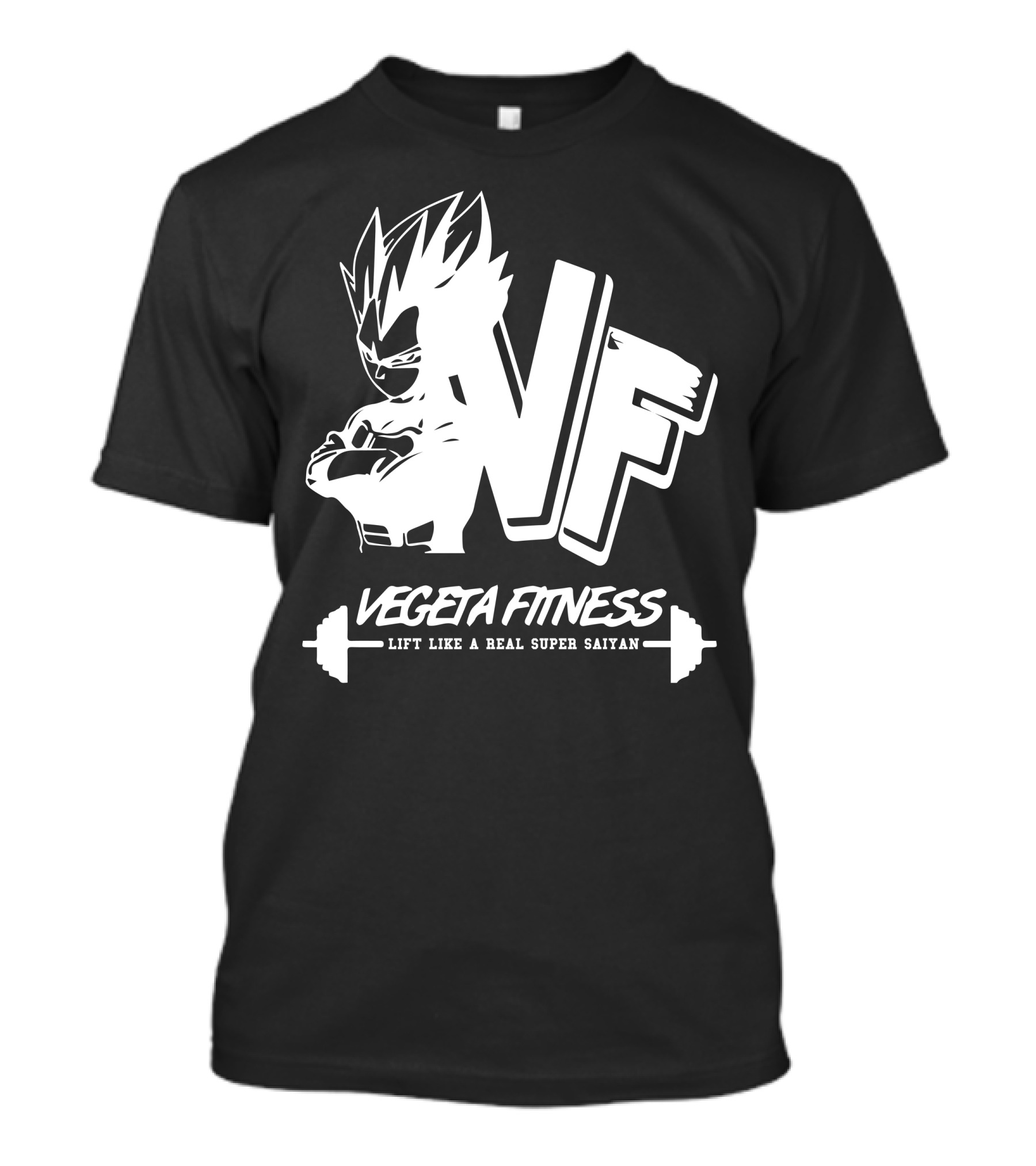 Vegeta Fitness Lift Like A Real Super Saiyan NF T-Shirt