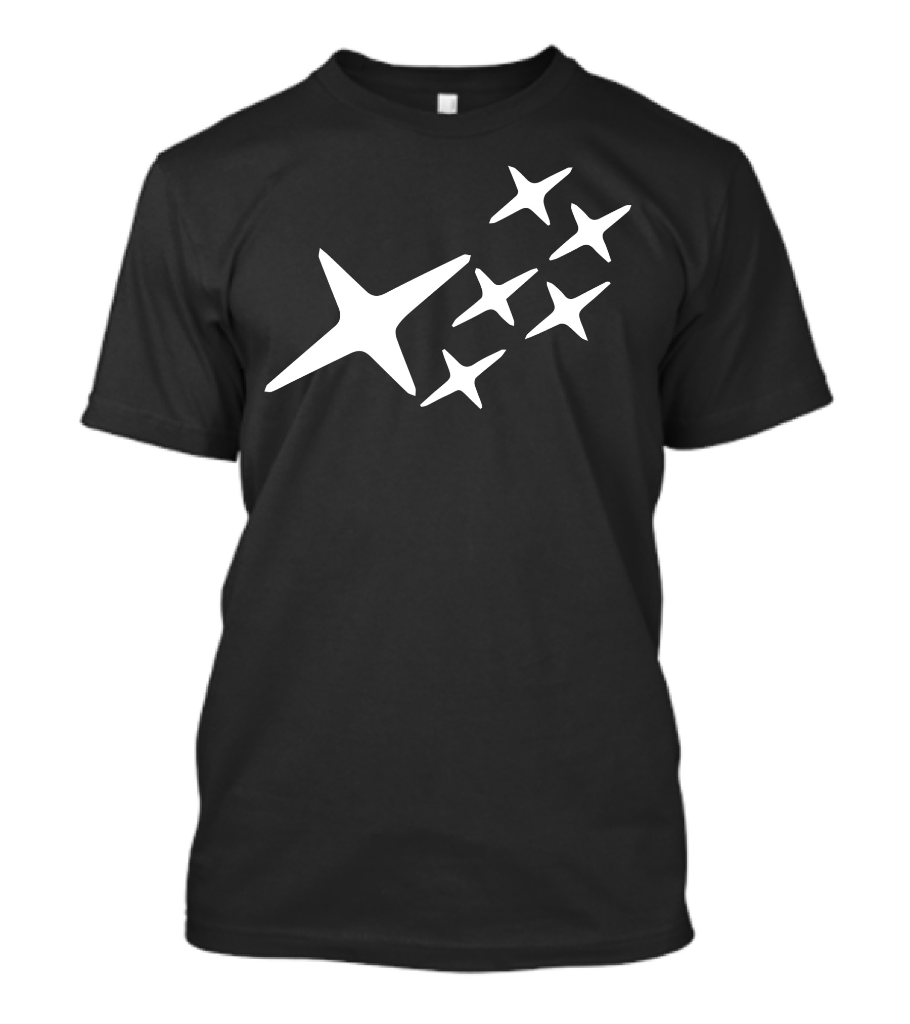 WRX Stars Subaru Inspired Cluster T-Shirt