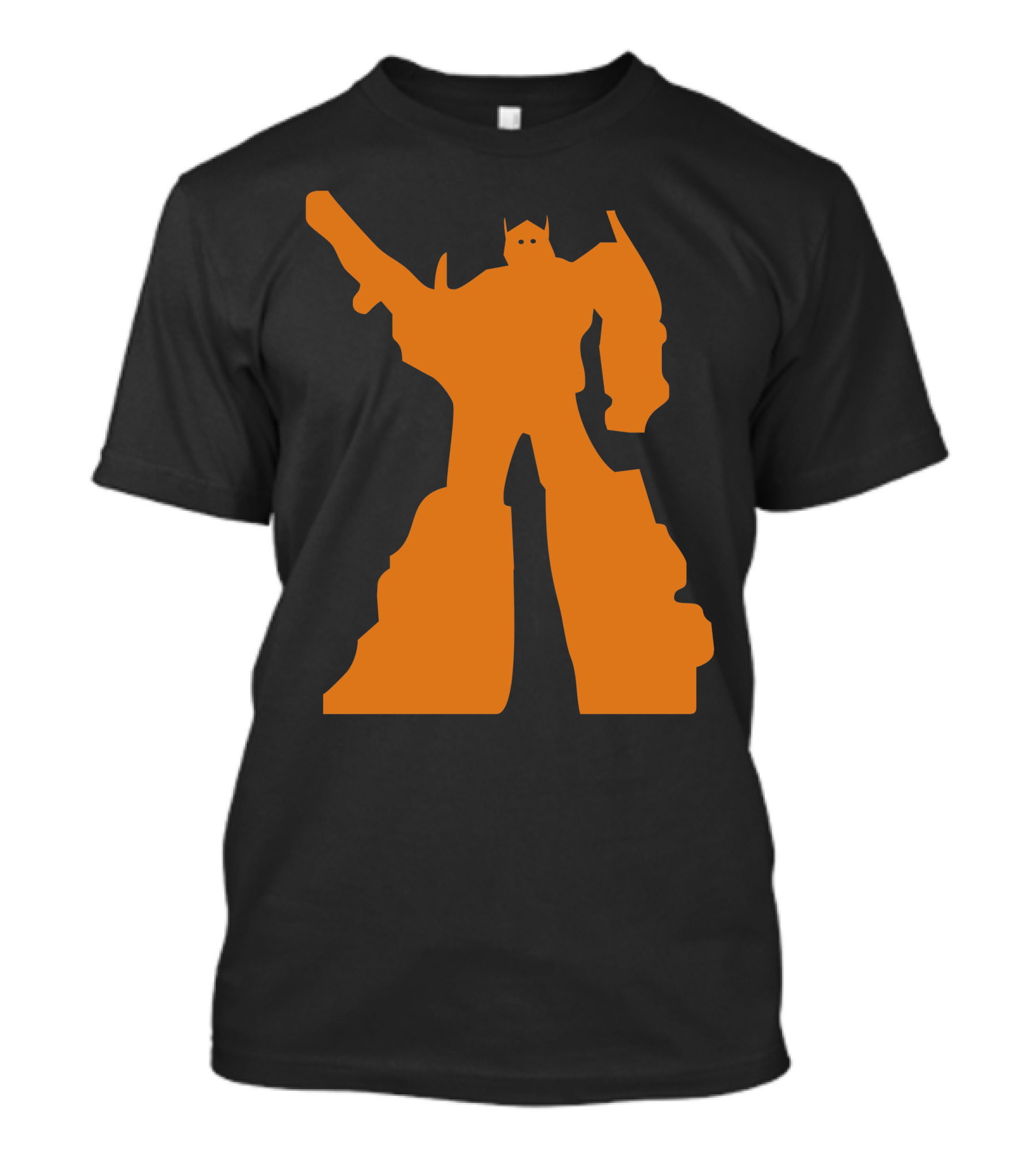 Optimus Prime Transformers Silhouette Orange T-Shirt