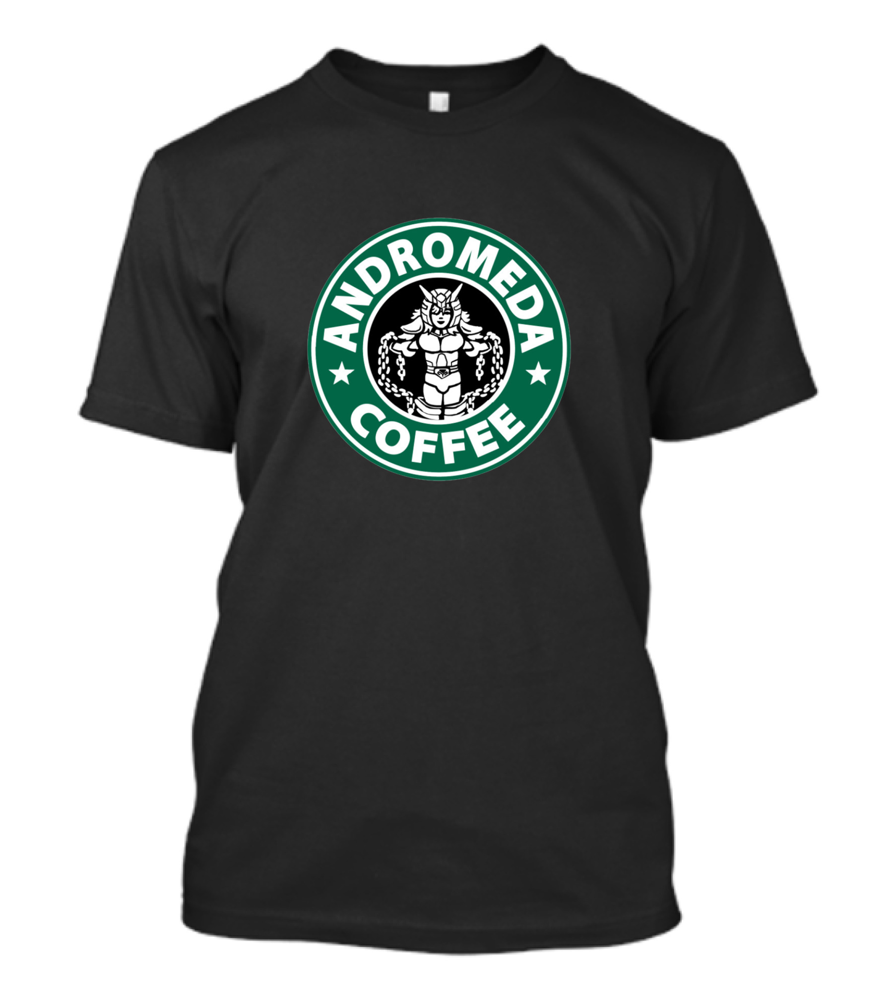 Andromeda Coffee Saint Seiya Shun Starbucks T-Shirt