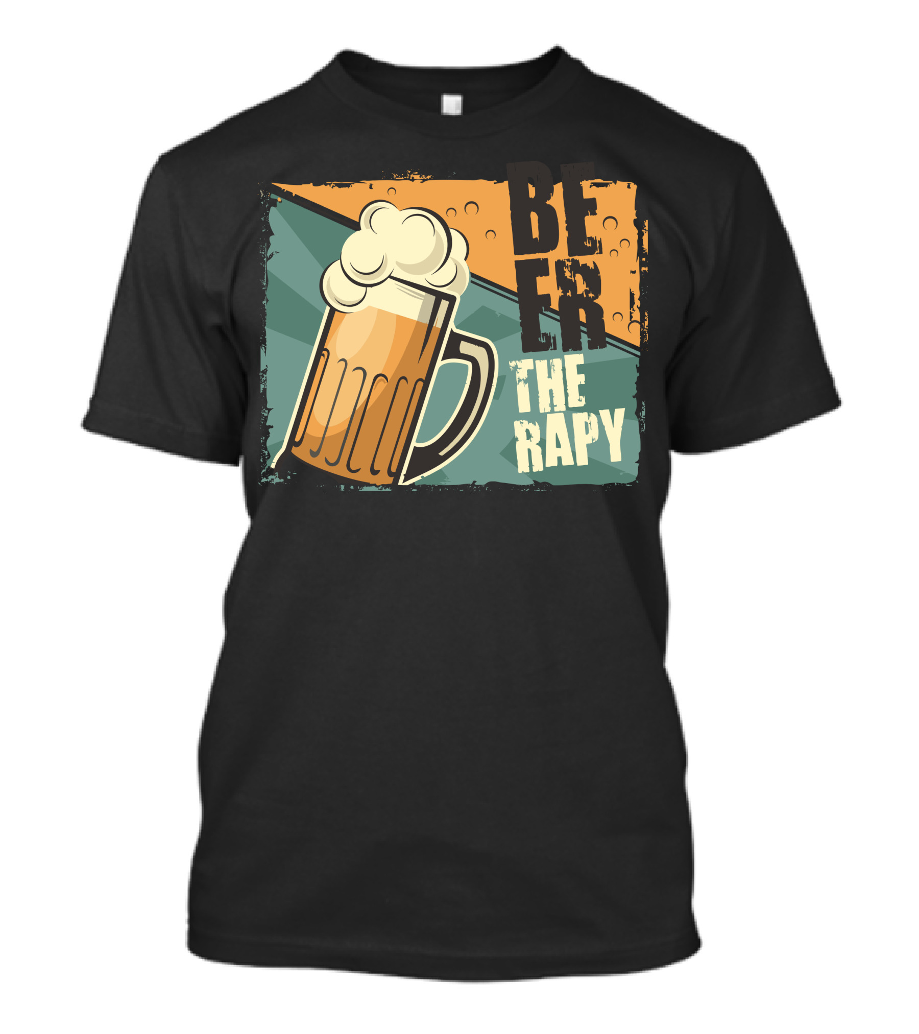 Beer Therapy Mug With Foam T-Shirt