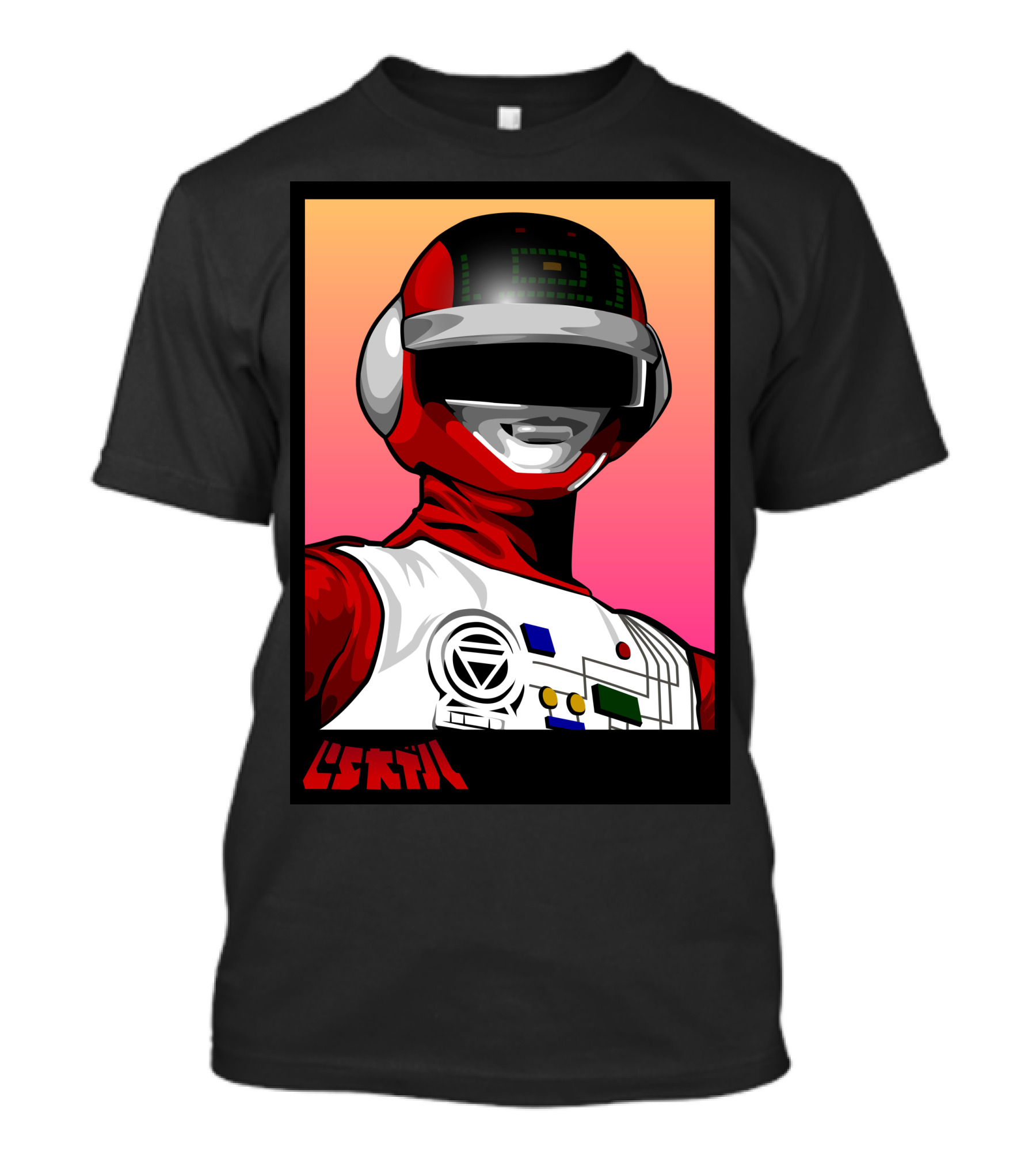 Bioman Japanese Superhero Robot T-Shirt