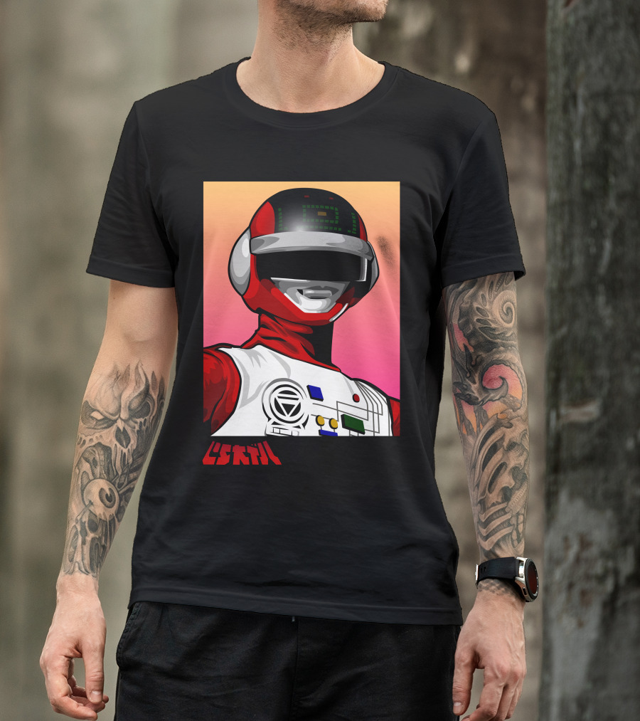 Bioman Japanese Superhero Robot T-Shirt