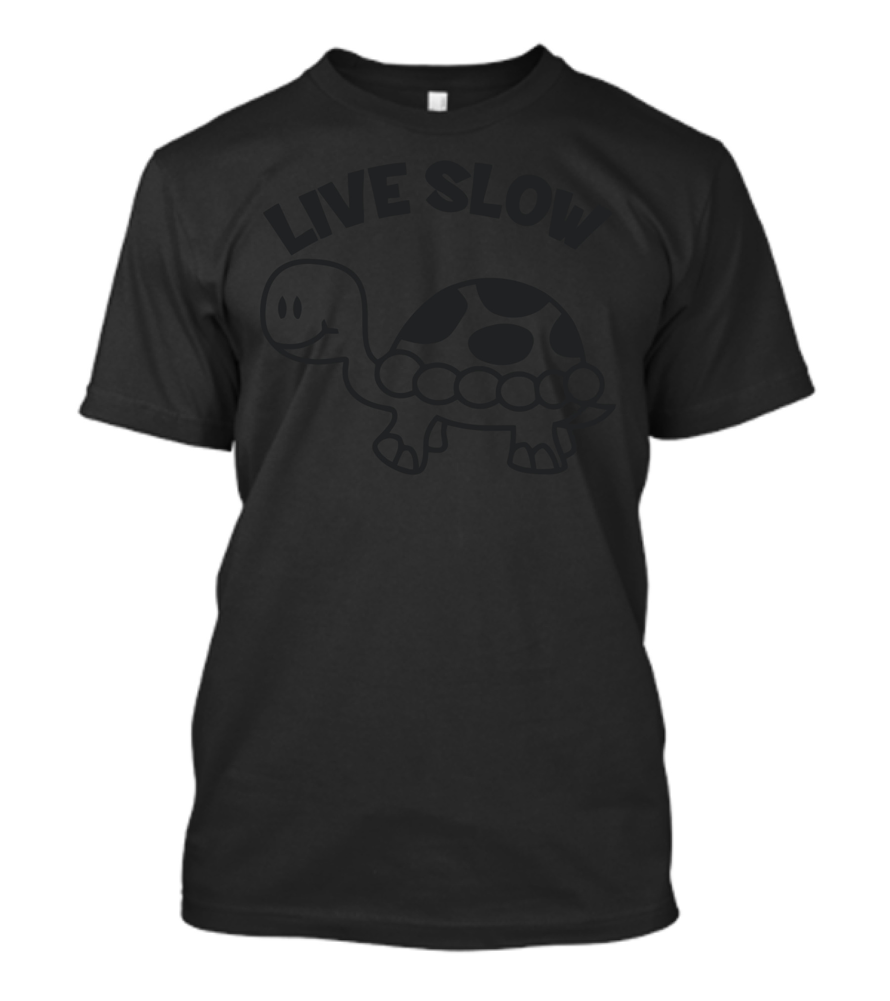 Live Slow Turtle T-Shirt