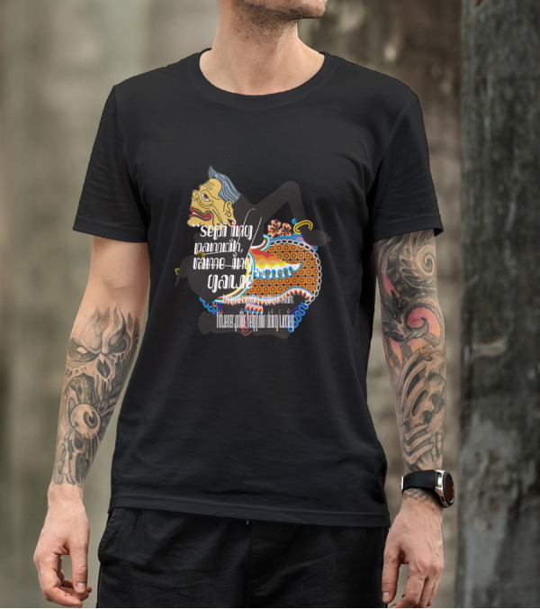 Sepi Ing Pamrih Rame Ing Gawe Wayang Kulit Pitutur Jowo T-Shirt