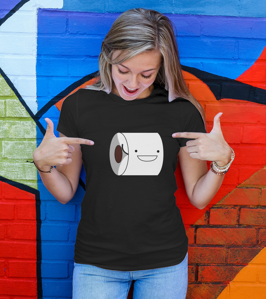 THEY SEE ME ROLLIN' TOILET PAPER FACE ROLLING T-Shirt