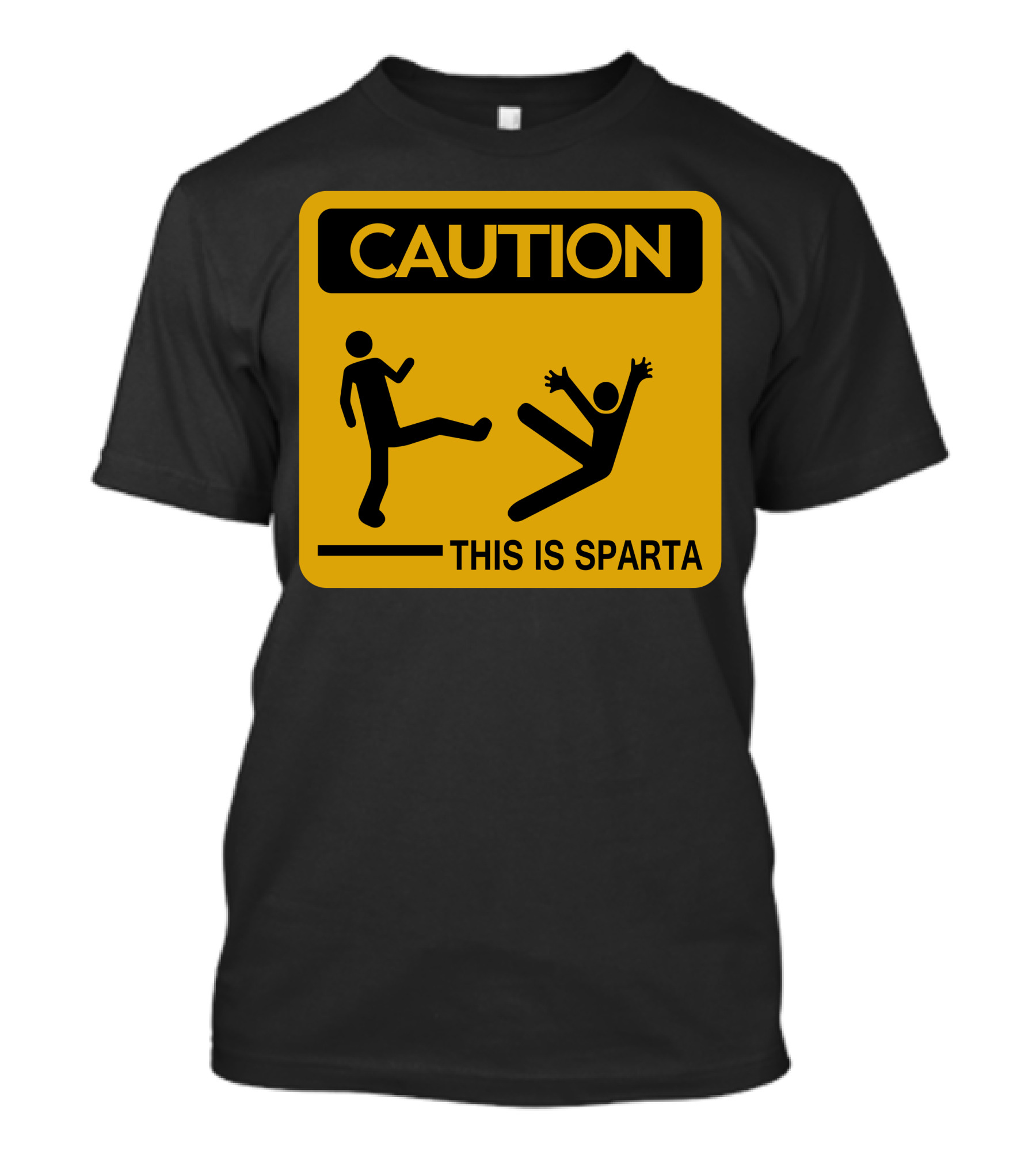 Caution This Is Sparta T-Shirt