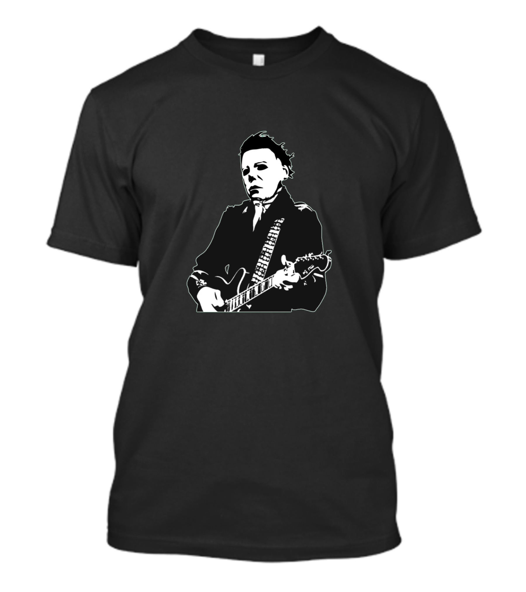 Michael Myers Guitar Rock Legend 50000 Fans Can T-Shirt