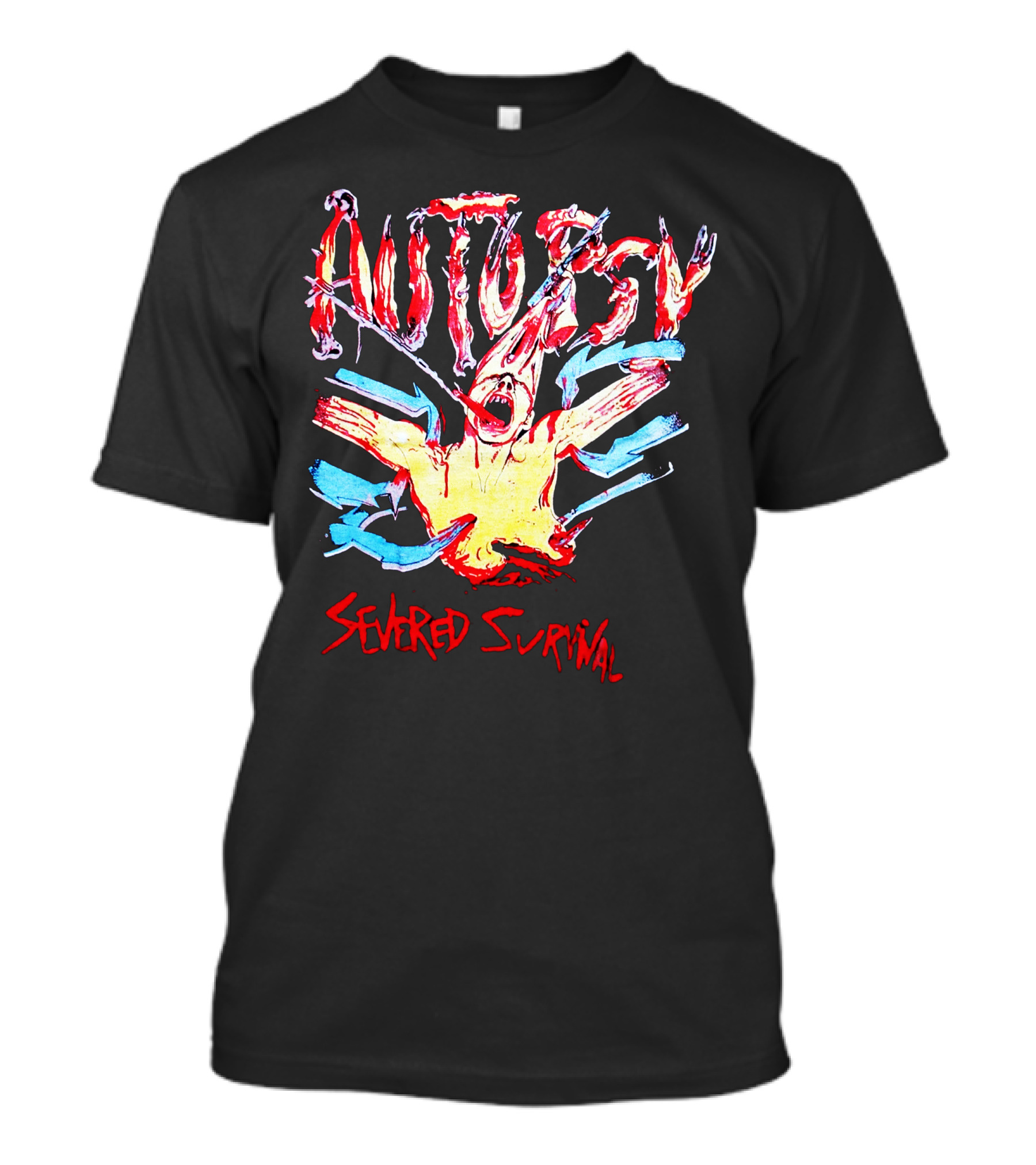 Autopsy Severed Survival Monstrosity Gorefest Death Metal T-Shirt
