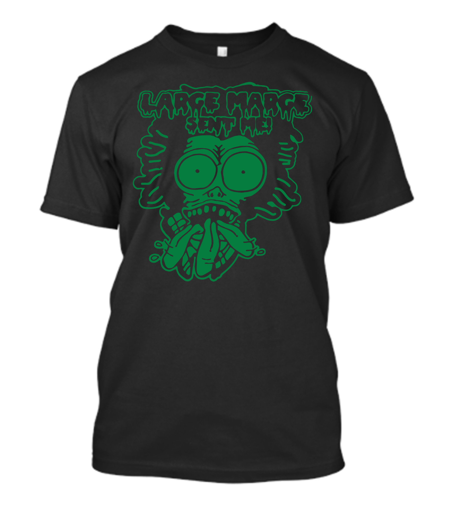Large Marge Sent Me Gross-Out Horror Face T-Shirt