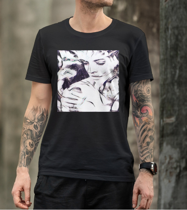 Lookatlonely Ethereal Dreamlike Embrace Artistry T-Shirt