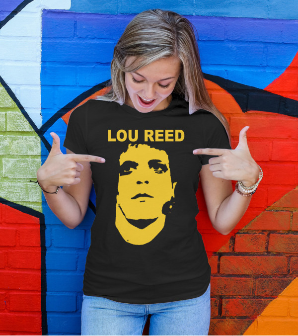 Lou Reed Yellow T-Shirt