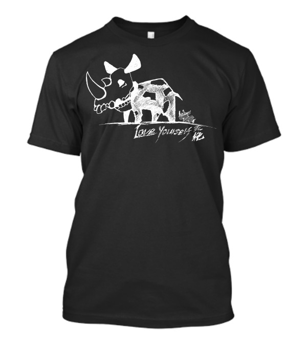 Love Youself Rhino Sketch T-Shirt