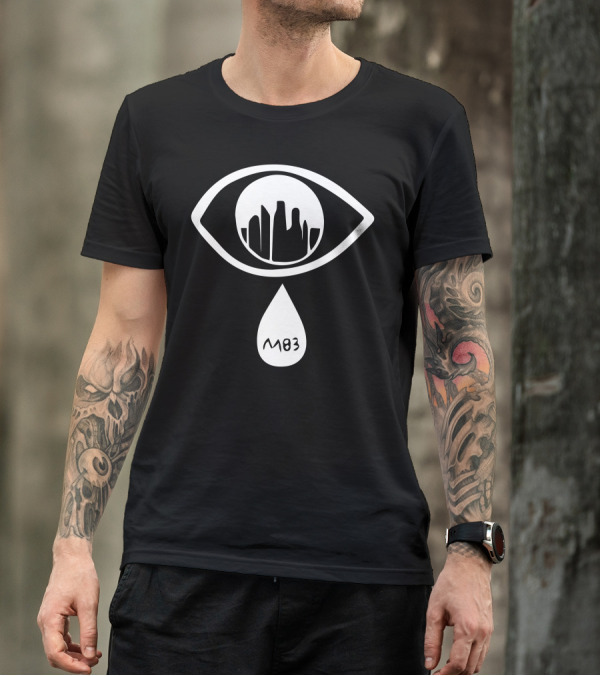 M83 Eye With Skyline And Teardrop T-Shirt