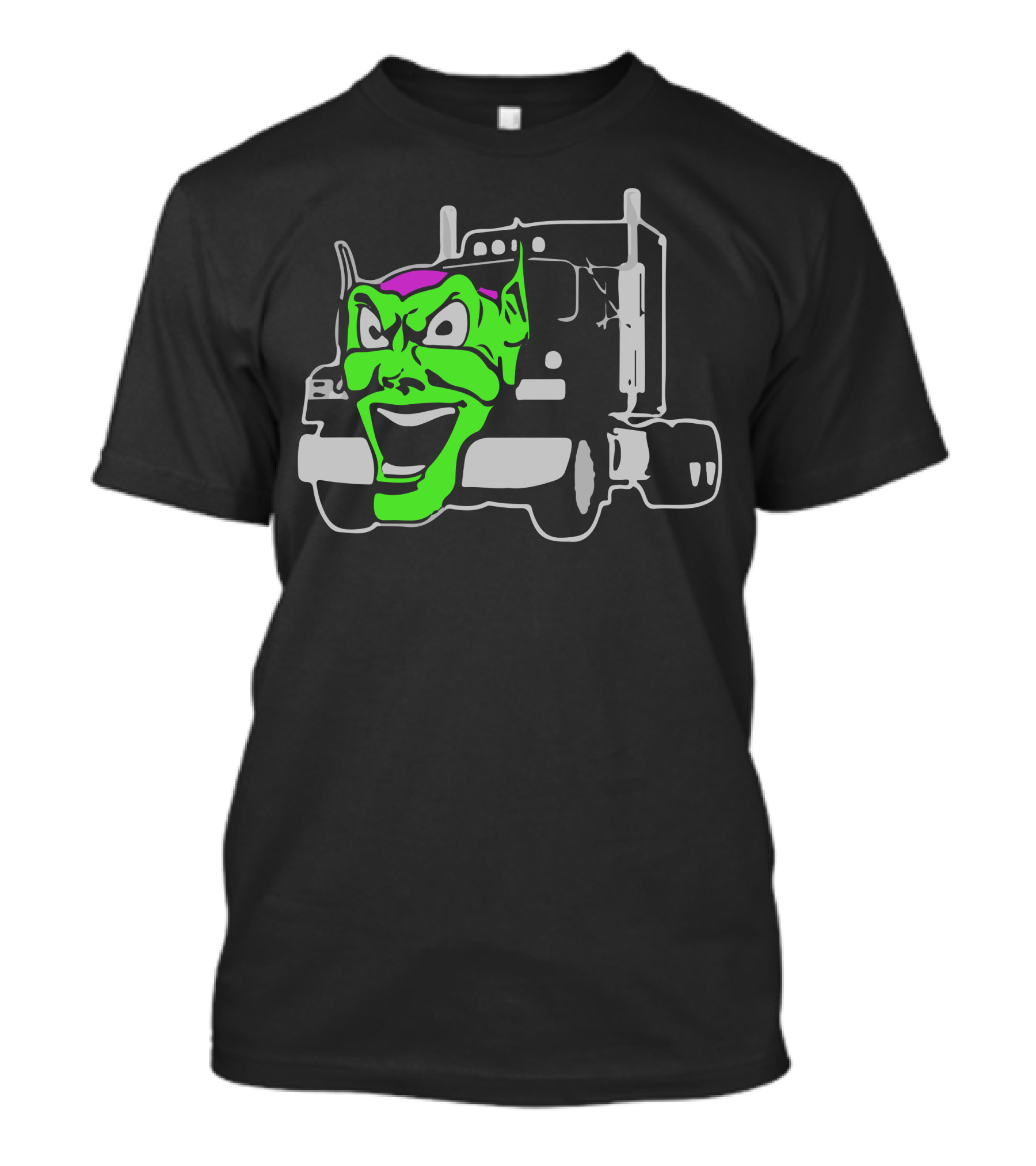Green Goblin Face Truck Maximum Overdrive Movie T-Shirt