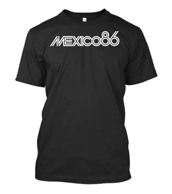 Mexico 86 Futbol World Cup Soccer Tournament T-Shirt