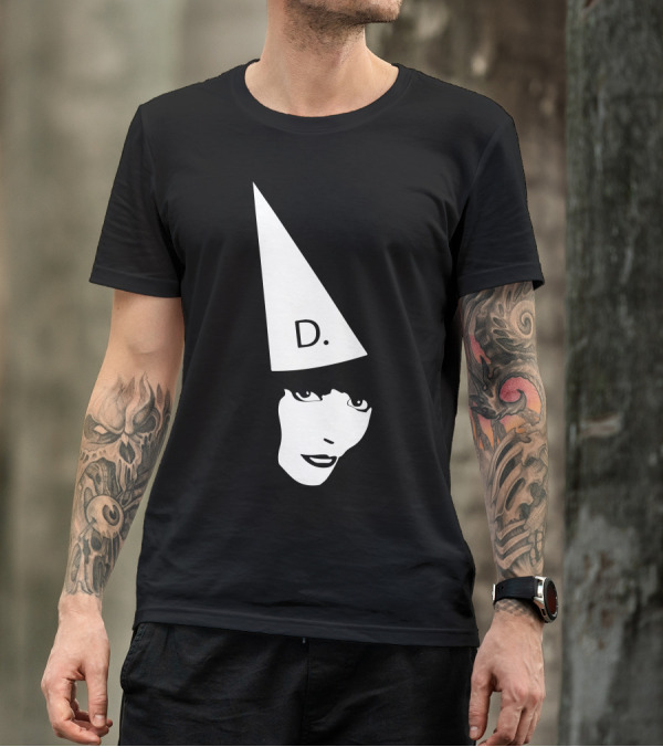 Kate Bush D. Cone Hat Face T-Shirt