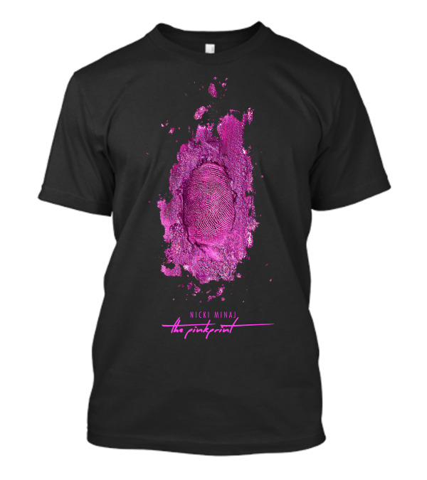 Nicki Minaj The Pinkprint Fingerprint Logo Anaconda T-Shirt