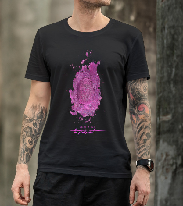 Nicki Minaj The Pinkprint Fingerprint Logo Anaconda T-Shirt