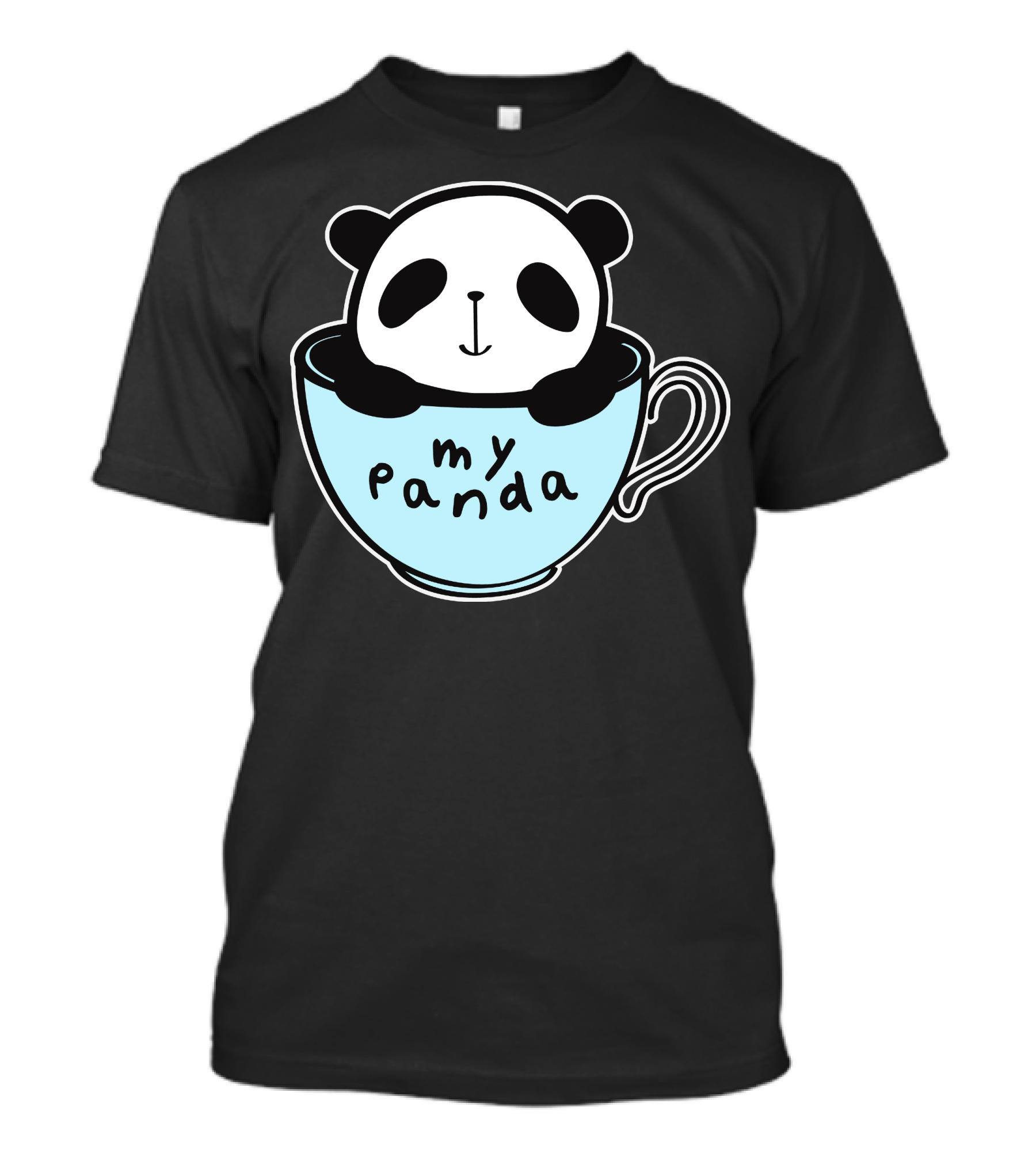 My Panda In A Coffee Cup T-Shirt