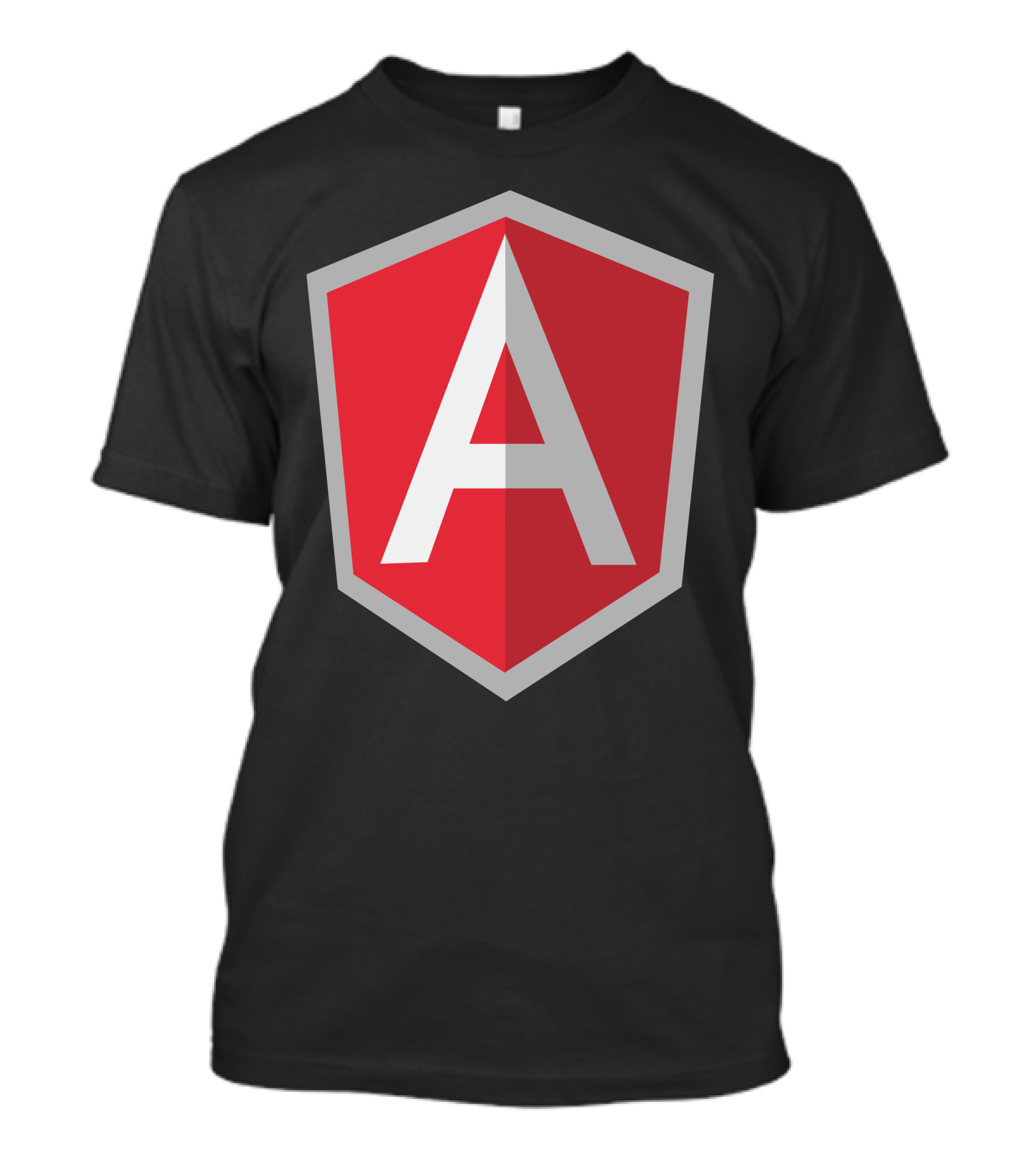 AngularJS Framework Red Shield T-Shirt