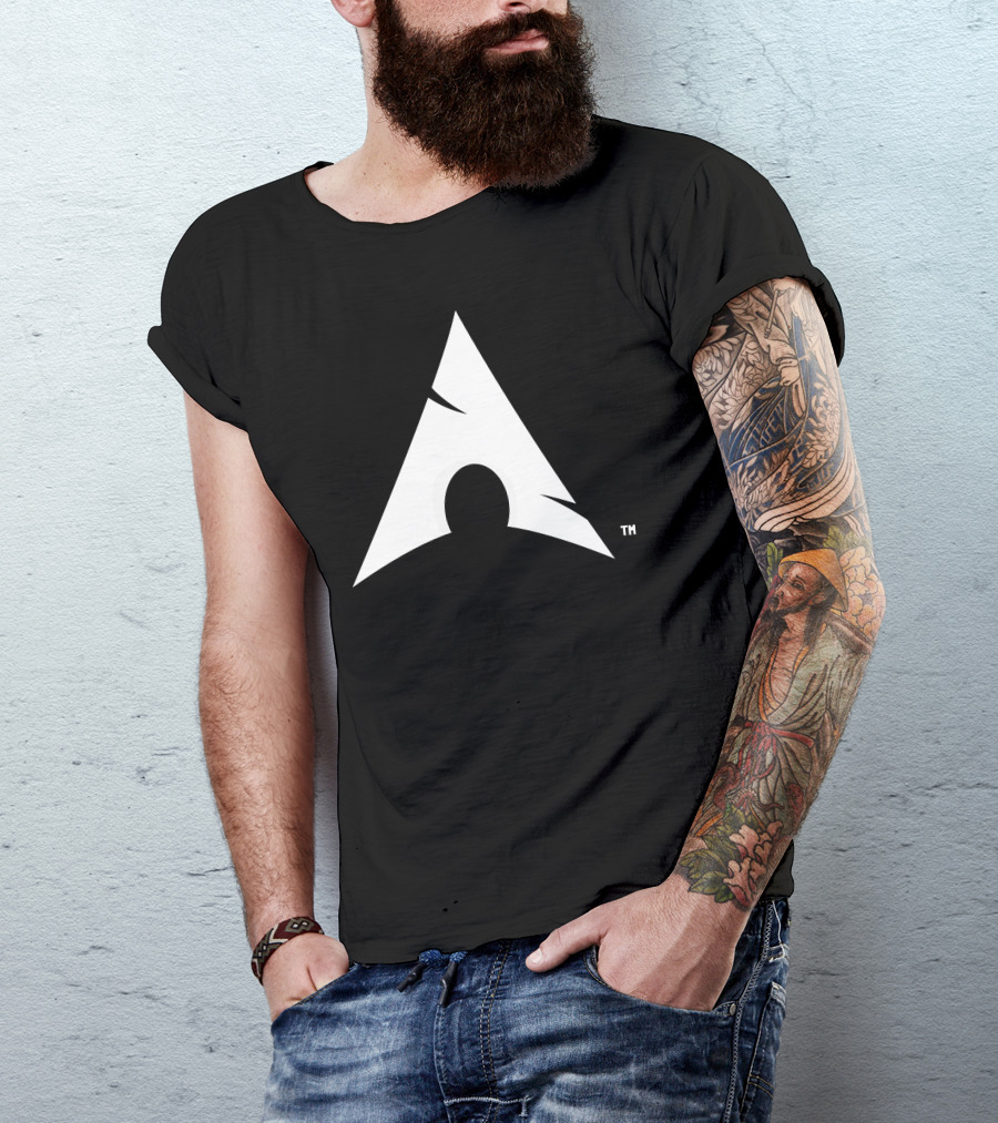 Arch Icon Trademarked Letter A Emblem T-Shirt