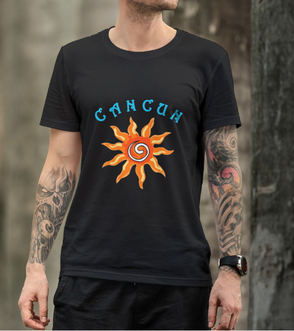 CANCUN Sun Spiral T-Shirt