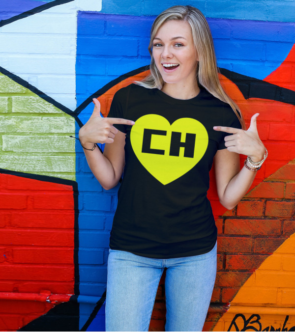 CH El Chapulin Colorado Heart T-Shirt