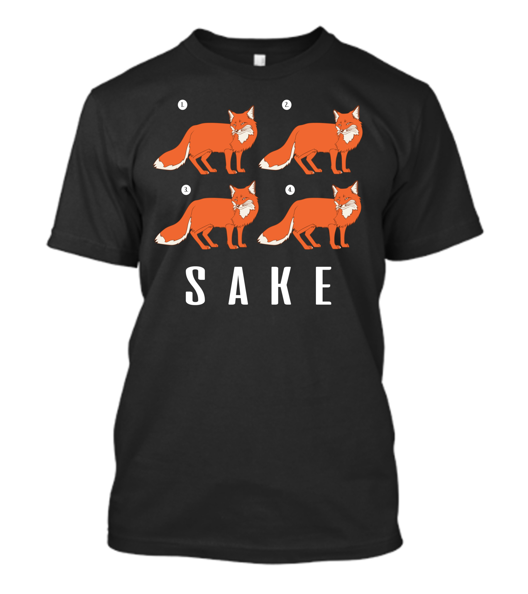 Four Fox Sake Sake T-Shirt
