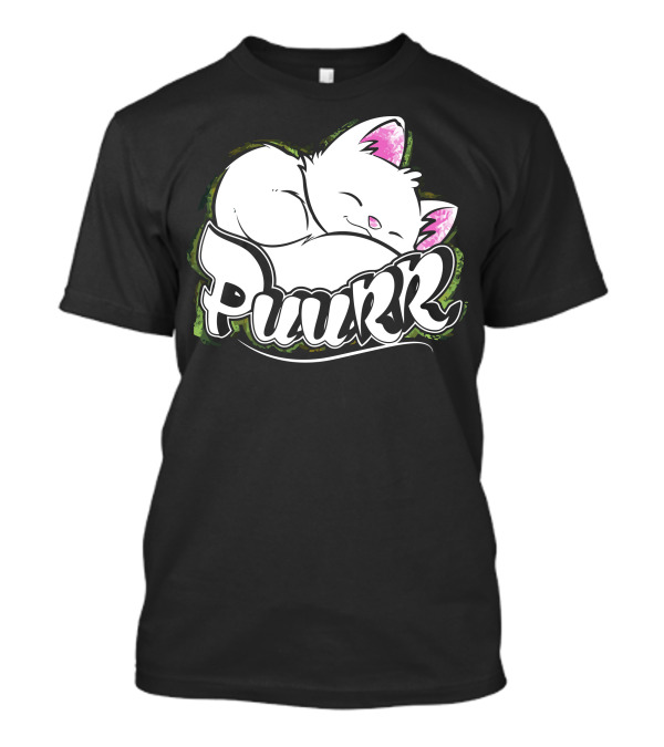 Puuurrr Cute Sleeping Cat T-Shirt