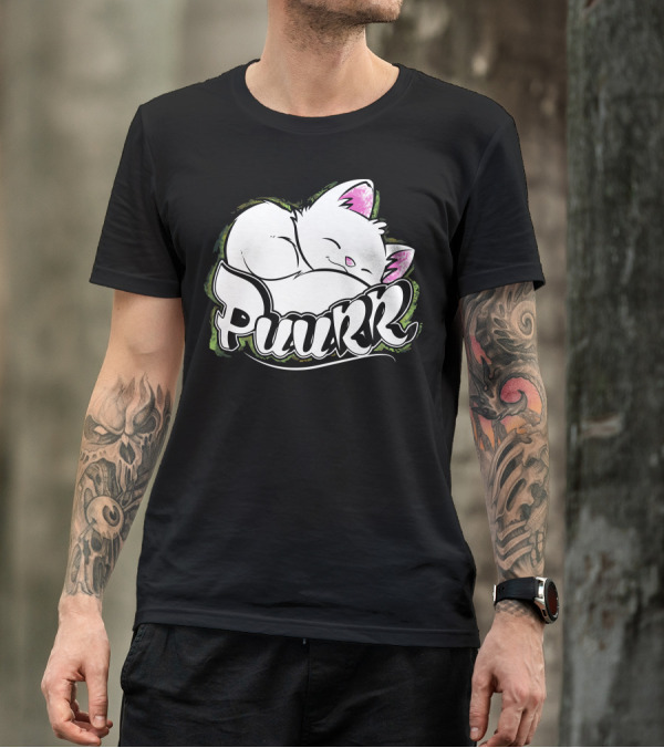 Puuurrr Cute Sleeping Cat T-Shirt
