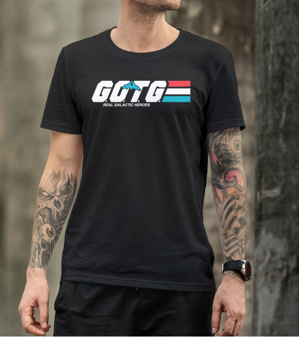GOTG Real Galactic Heroes T-Shirt
